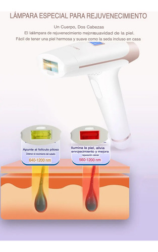 Depiladora Definitiva Ipl Lescolton T-009i 3 Cartuchos