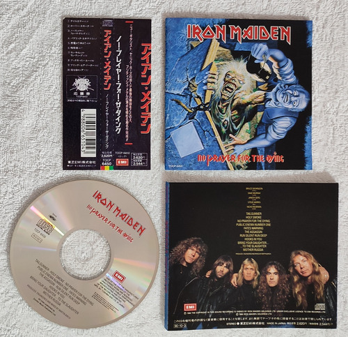 Iron Maiden No Prayer For The Dying Japan Edition (Usado)