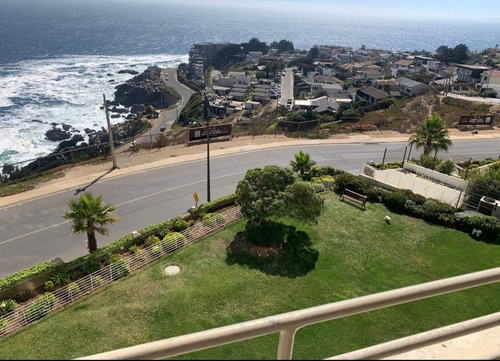 Lindo Depto Con Vista Al Mar, Costa De Montemar 2 D+2b+1eyb