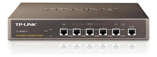Router Tp-link Tl-r480t+ De Balance De Carga, 4 Puertos Wan