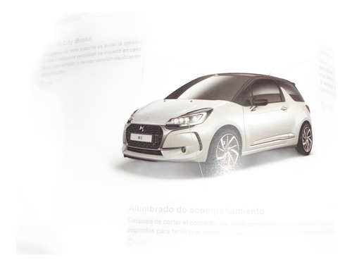 Citroen Ds 3 2017 Manual De Empleo (Usado)