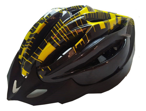 Casco Bicicleta Aerodinamico  Ajustable Acolchado