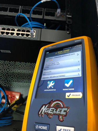 Certificacion Cableado Estructurado, Puntos De Red