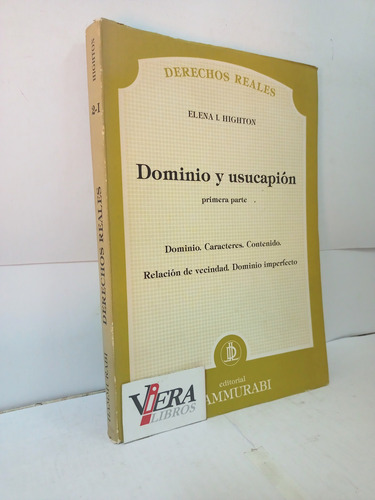 Dominio Y Usucapion - Highton Elena