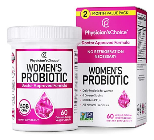 Physician's Choice Womens Probiotic 60 Caps, Salud Femenina