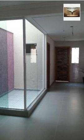 Imagem 1 de 7 de Sobrado Residencial 120 M² Com 03 Dormitórios (sendo 01 Suíte) À Venda, Jardim Stella, Santo André. - So0138