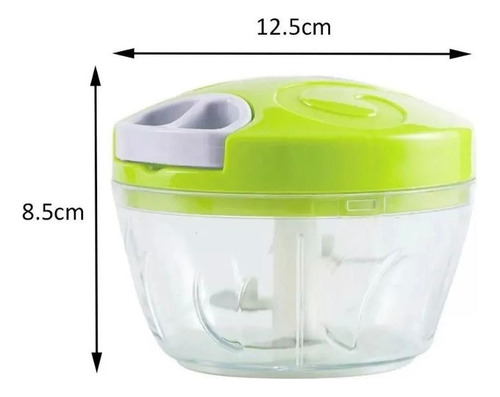Cortador Para Verdura Manual Food Chopper Picador Salsa Verde
