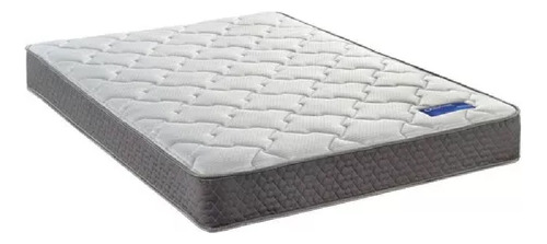 Colchón Queen Size De Resortes Dormimundo - Marquis- 18cm. Color Blanco/Gris