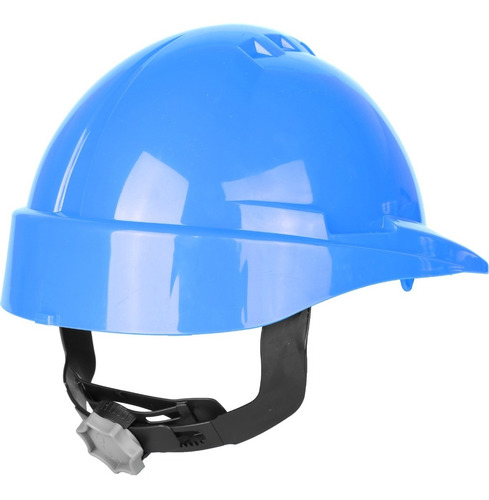 Casco Seguridad Cremallera Celeste Libus C/ Arnés 8 Anclajes