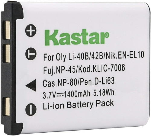Bateria En-el10 P/nikon Coolpix S60 S80 S200 S203 S210 S220 