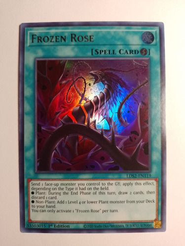 Frozen Rose Ultra Rare Yugioh 