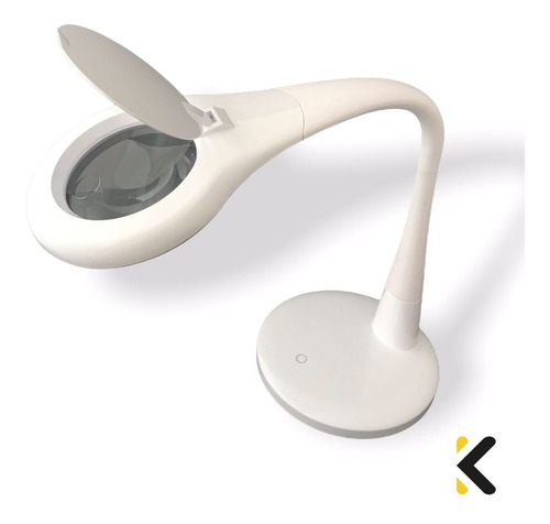 Imagen 6 de 9 de Lampara Led De Escritorio Con Lupa Philco 51410