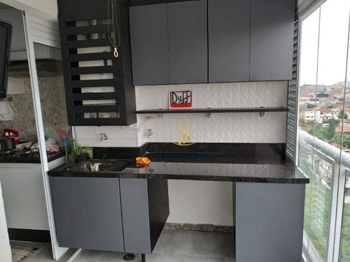 Apartamento Para Alugar, 58 M² Por R$ 1.850,00/mês - Vila Rosália - Guarulhos/sp - Ap16889