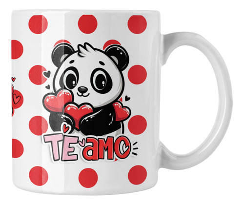 Kit 4 Canecas Porcelana Te Amo Namorados C/ Caixinha Atacado
