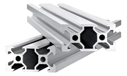 2 Rieles Lineales Anodizados Estándar Europeo De Extru...
