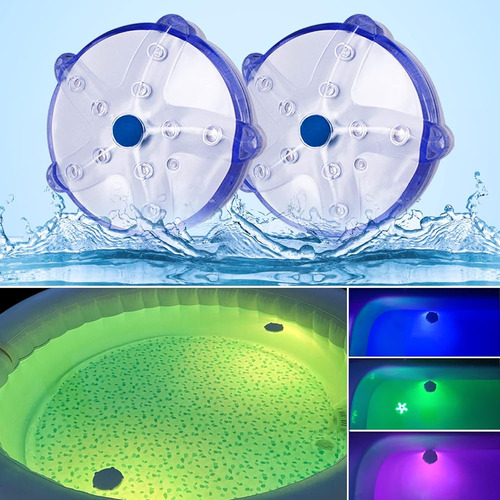 Luces De Piscina Flotantes, Luces De Estanque Magnéticas Imp