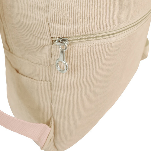 Imagen 7 de 9 de Mochila Borwek De Corderoy Porta Notebook 13'' Oficina.