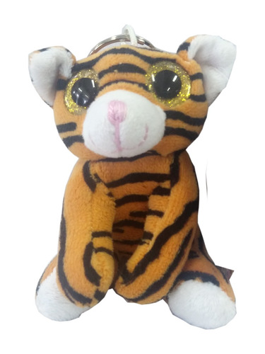 Imagen 2 de 7 de Llavero De Peluche Big Eyes Ojos Grandes