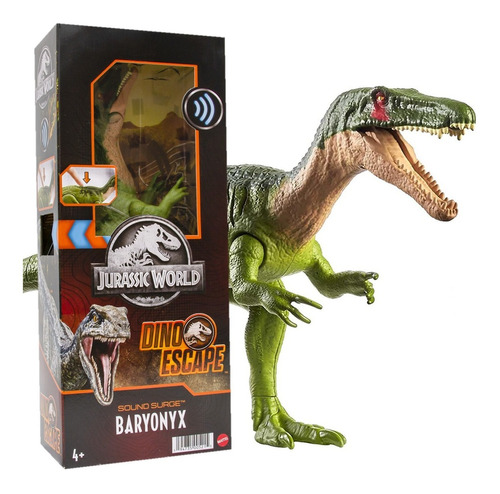 Dinossauro Baryonyx C/ Som Dino Escape Jurassic World Mattel