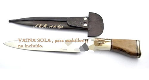 Vainas Vaqueta, Cuero Flor, Regionales Para Hoja 14 Cm.