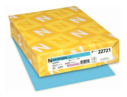 Neenah Astrobrights Premium De Color Cartulina, 65 lb,