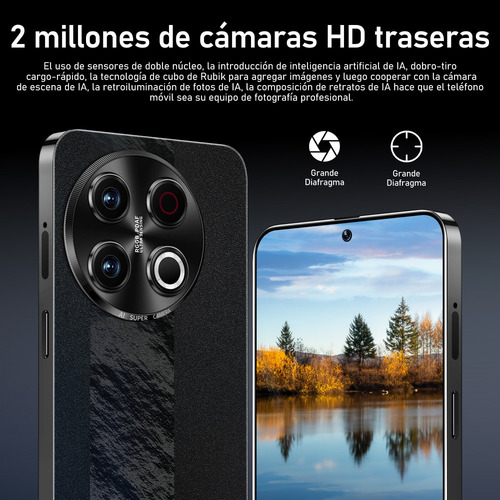 Sj Teléfonos Inteligentes Android Baratos Spark 30 Pro 6.56 En Ram8gb Y Rom256gb Negro