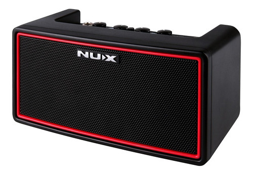 Amplificador Guitarra Nux Mighty Air + Inalambrico + Fx Color Negro/Rojo