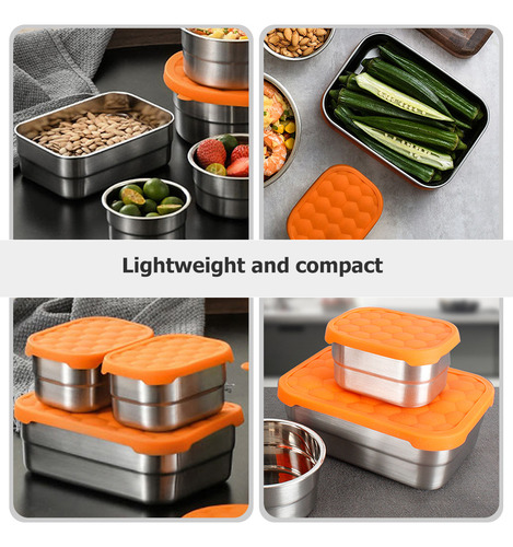 Recipientes De Condimentos De Acero Inoxidable Para Verduras