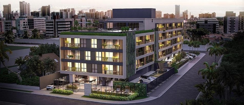 Imagem 6 de 10 de Apartamento Para Venda Em João Pessoa, Bessa, 2 Dormitórios, 1 Suíte, 1 Banheiro, 1 Vaga - 7940_1-1588038