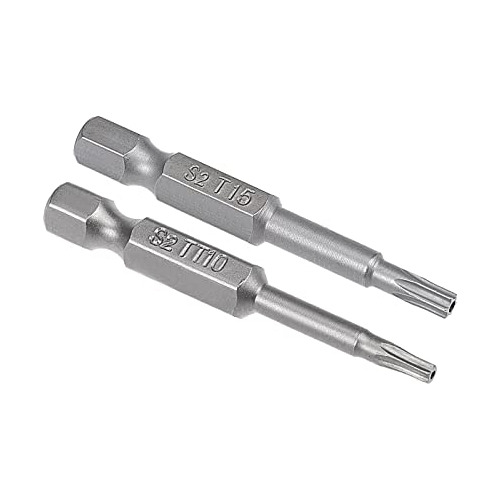 Juego De 18 Puntas De Seguridad Torx T10/t15 Magnética...