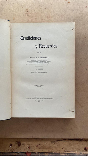 Tradiciones Argentinas 7a Serie - Obligado, P.