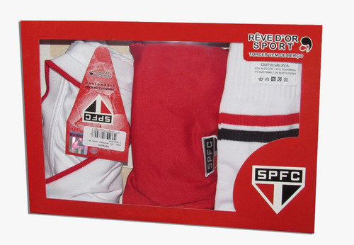 Conjunto Infantil Uniforme Camisa Shorts Meião Campo Oficial