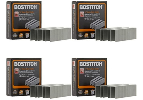 Pack 4 Bostitch Grapas 15/16 Pulgadas Sb3515/16hc-1m 24mm