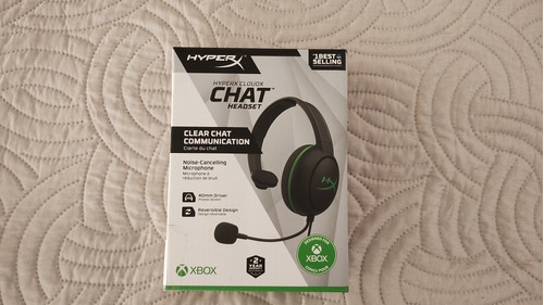 Audífonos Hyper X Cloudx Chat Headset Gamer Para Xbox