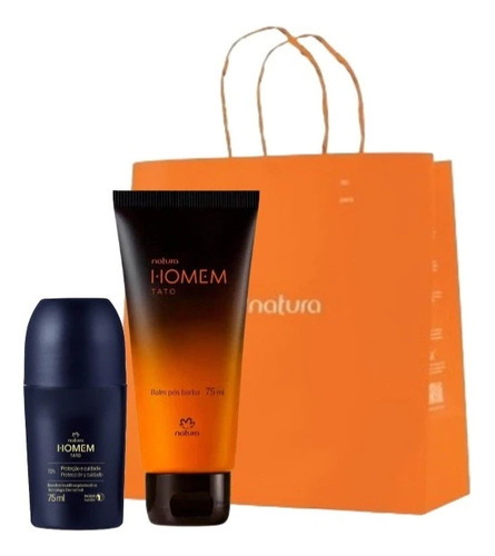Presente Natura Homem Tato:balm Pós Barba+antitranspirante