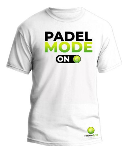 Playera Pádel Algodón Padelearte Mod. Padel Mood Talla L