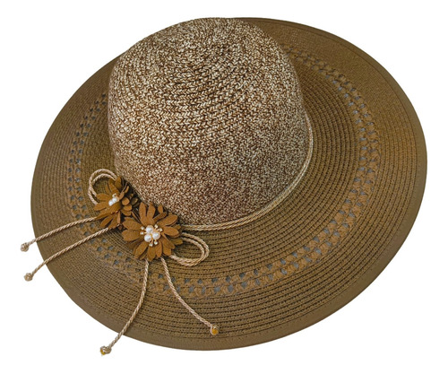 Sombrero De Sol Para Mujer Elegante Proteccion Solar Playa