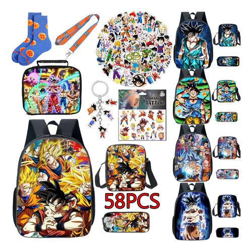 Bolsas Escolares De Dragon Ball Z, Mochilas, Bolsas De Anime