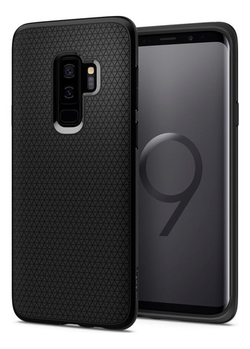 Funda Tipo Armadura Para Galaxy S9 Plus (negro Mate)