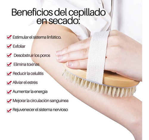 Escova Corporal Esfoliante Circulação Remove Pele Morta Cor Completa Bege