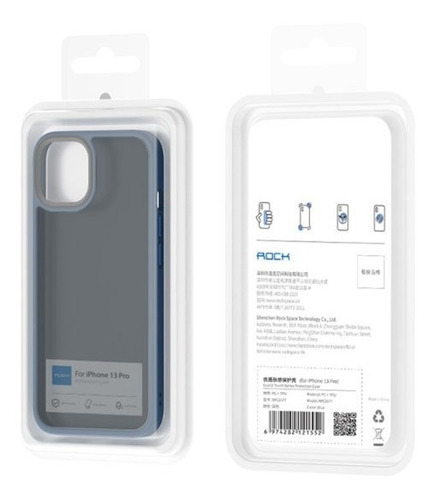 Imagen 9 de 9 de Protector Case Funda Antishock Rock iPhone 13 Pro / Max Mini