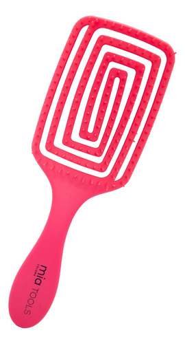 Mia Colors Tools Cepillo De Pelo Flexible Color Para Rulos Color Rosa