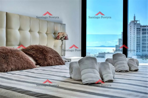 Venta Y Alquiler Temporal De Apartamento De Dos Dormitorios En Edificio Art Tower, La Pastora, Punta Del Este