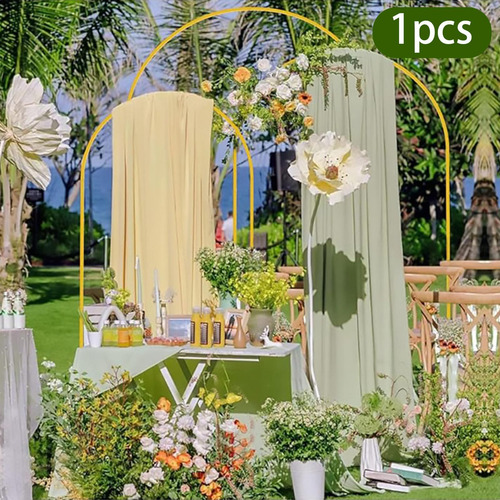 Soporte De Fondo De Arco De Metal, Arco De Boda Altura 180cm