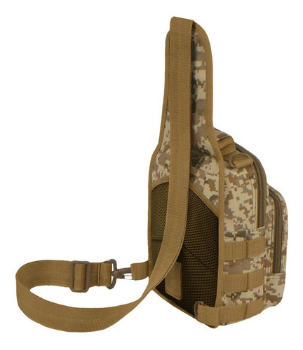Mochila Pechera Táctica Eastwest Rtc517 Bandolera Convertibl Color Tan Acu