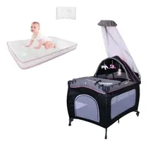 Comprar Cuna Corral Mecedora Ebaby Y Colchon