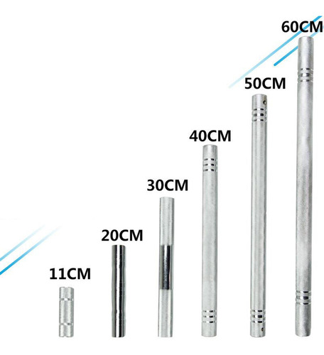 Conector De Barra De Mancuernas Estándar Extensor Los 40cm