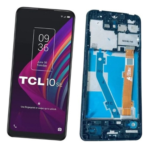 Módulo Display Tcl 10 Se / 10se T766 Con Marco Original 100%