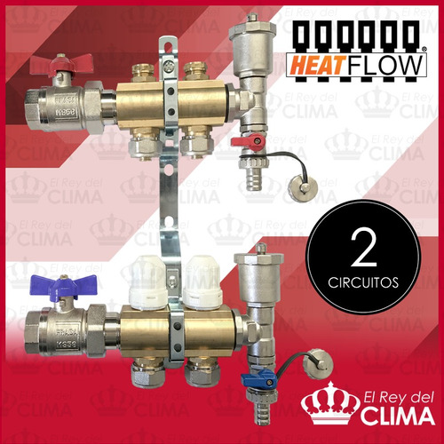 Colector De 2 Vias Heat Flow Super Completo - El Mejor