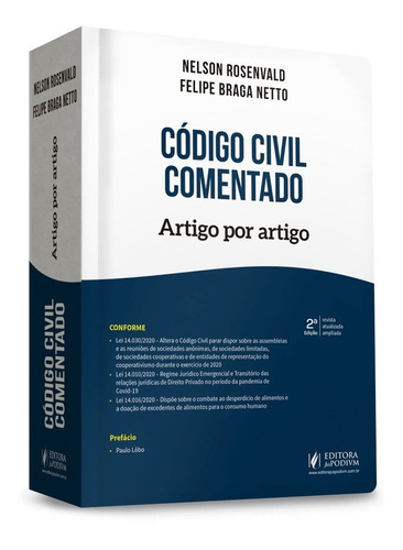 Codigo Civil Comentado Artigo Por Artigo 2ª Edição (2021)